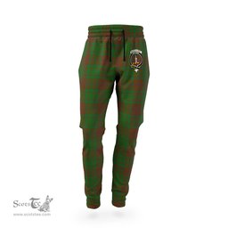 Scottish MacAlister of Glenbarr Hunting Clan Family Crest Tartan Joggers Pants