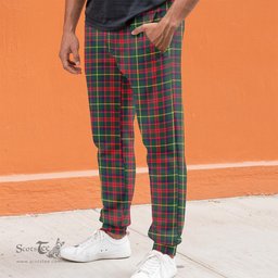 Scottish MacIntosh Hunting Modern Clan Tartan Joggers Pants