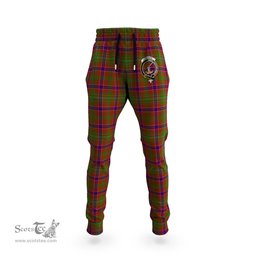 Scottish Lumsden Clan Family Crest Tartan Joggers Pants