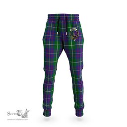 Scottish MacIntyre Inglis Clan Family Crest Tartan Joggers Pants