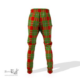 Scottish MacGregor Modern Clan Family Crest Tartan Joggers Pants