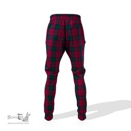 Scottish Lindsay Clan Family Crest Tartan Joggers Pants
