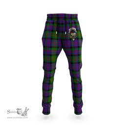 Scottish MacDonald Clan Family Crest Tartan Joggers Pants