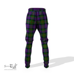 Scottish MacDonald Clan Family Crest Tartan Joggers Pants