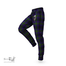 Scottish Lumsden Hunting Clan Family Crest Tartan Joggers Pants