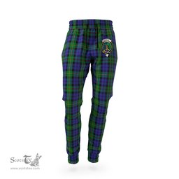 Scottish MacEwan Clan Family Crest Tartan Joggers Pants