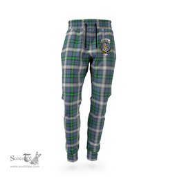 Scottish MacDowall Clan Family Crest Tartan Joggers Pants