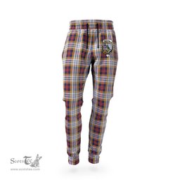 Scottish MacInnes Ancient Hunting Clan Family Crest Tartan Joggers Pants