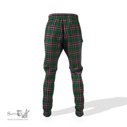 Scottish MacFarlane Hunting Clan Family Crest Tartan Joggers Pants