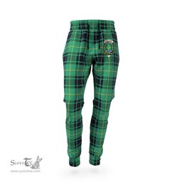 Scottish MacArthur Ancient Clan Family Crest Tartan Joggers Pants