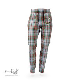 Scottish MacBain Dress Clan Family Crest Tartan Joggers Pants