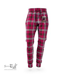 Scottish Little Clan Family Crest Tartan Joggers Pants