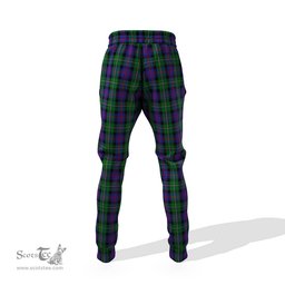 Scottish MacCallum Clan Family Crest Tartan Joggers Pants