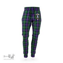 Scottish MacCallum Clan Family Crest Tartan Joggers Pants