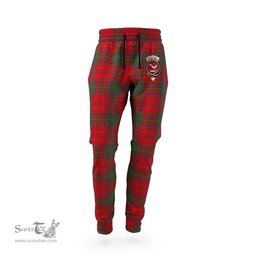 Scottish MacDougall Clan Family Crest Tartan Joggers Pants