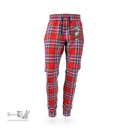 Scottish MacFarlane Modern Clan Family Crest Tartan Joggers Pants