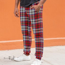 Scottish MacCulloch Dress Clan Tartan Joggers Pants