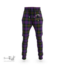 Scottish MacDonell of Glengarry Clan Family Crest Tartan Joggers Pants