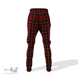 Scottish MacAlister of Skye Clan Tartan Joggers Pants
