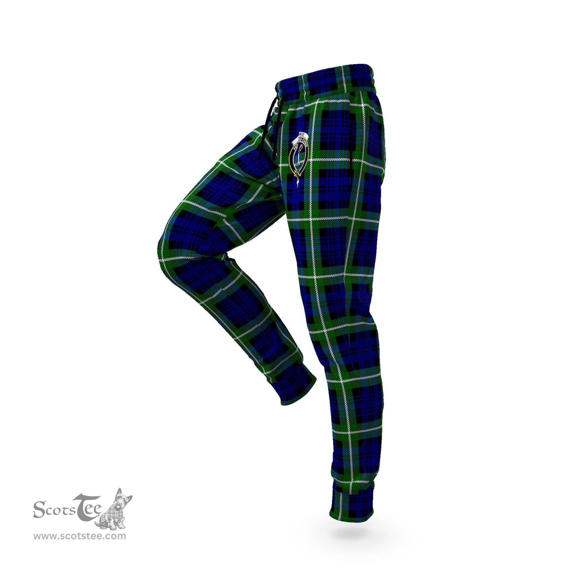 Scottish Lammie Clan Family Crest Tartan Joggers Pants