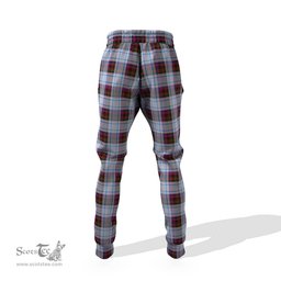 Scottish MacDonald Dress Ancient Clan Tartan Joggers Pants