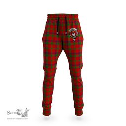 Scottish MacColl Clan Family Crest Tartan Joggers Pants
