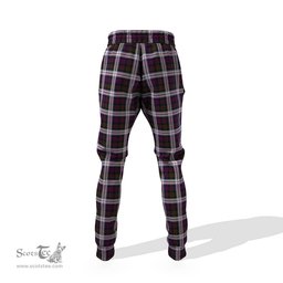 Scottish MacDonald Dress Clan Family Crest Tartan Joggers Pants