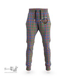 Scottish MacIntyre Ancient Clan Family Crest Tartan Joggers Pants
