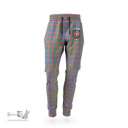 Scottish MacIntyre Ancient Clan Family Crest Tartan Joggers Pants