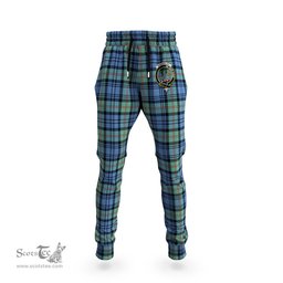 Scottish MacKinlay Ancient Clan Family Crest Tartan Joggers Pants