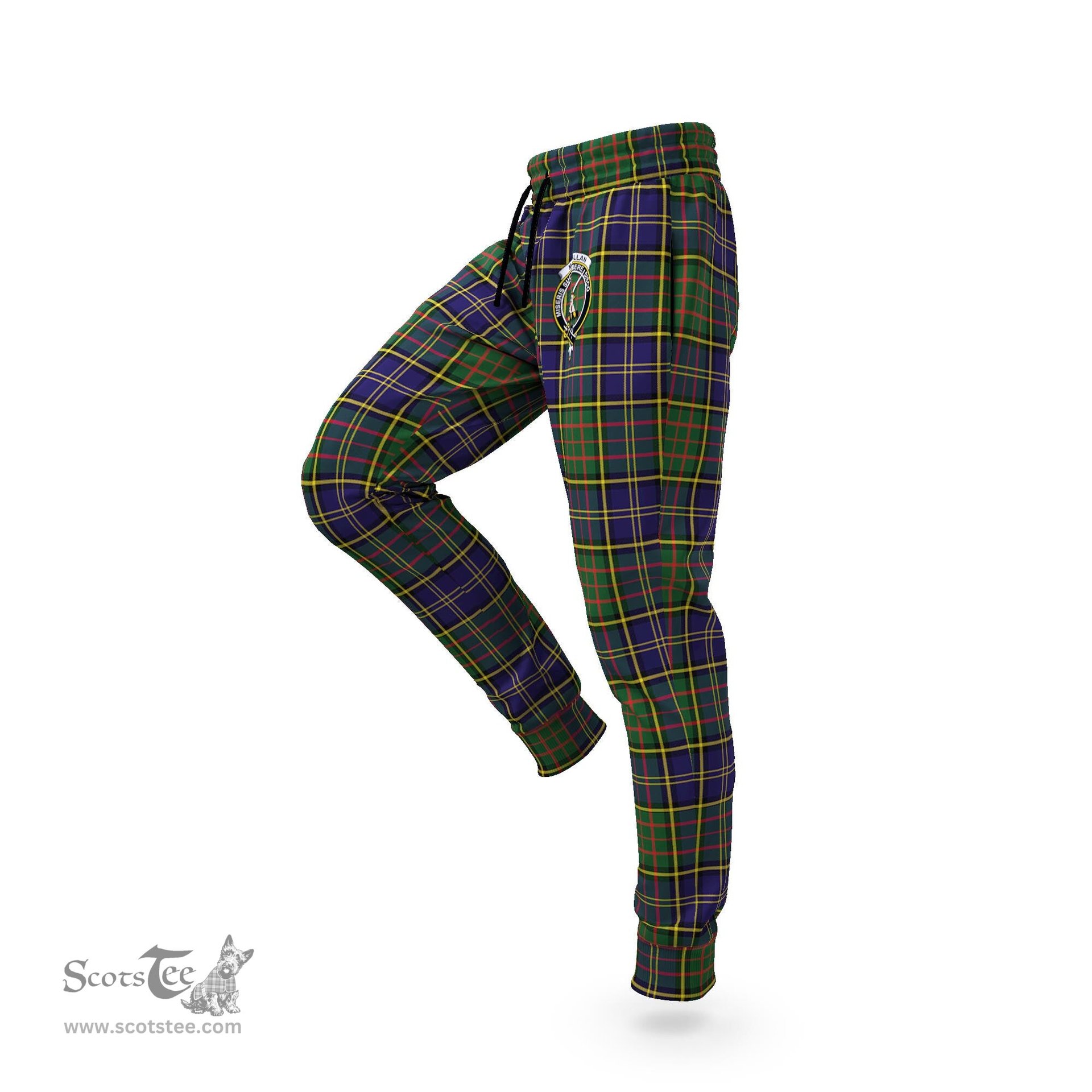Scottish MacMillan Hunting Modern Clan Family Crest Tartan Joggers Pants