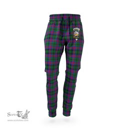 Scottish MacLachlan Hunting Clan Family Crest Tartan Joggers Pants