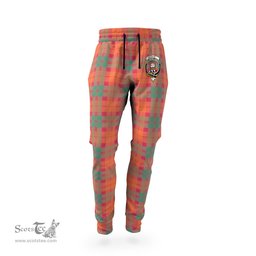 Scottish MacNab Ancient Clan Family Crest Tartan Joggers Pants