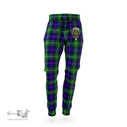 Scottish MacThomas Modern Clan Family Crest Tartan Joggers Pants