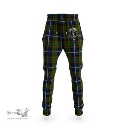 Scottish MacRae Hunting Clan Family Crest Tartan Joggers Pants