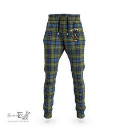 Scottish MacLellan Ancient Clan Family Crest Tartan Joggers Pants