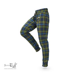 Scottish MacLellan Ancient Clan Family Crest Tartan Joggers Pants