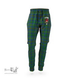 Scottish Moncrieff of Atholl Clan Family Crest Tartan Joggers Pants