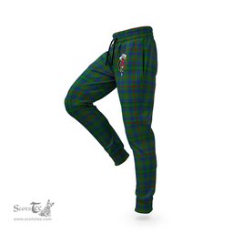 Scottish Moncrieff of Atholl Clan Family Crest Tartan Joggers Pants