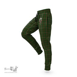 Scottish MacKinnon Hunting Clan Family Crest Tartan Joggers Pants
