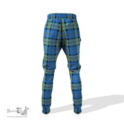 Scottish MacLeod of Harris Ancient Clan Family Crest Tartan Joggers Pants