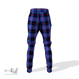 Scottish Maule Clan Family Crest Tartan Joggers Pants