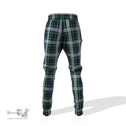 Scottish MacKenzie Dress Clan Family Crest Tartan Joggers Pants