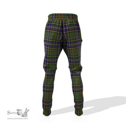 Scottish MacMillan Hunting Modern Clan Tartan Joggers Pants