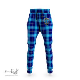Scottish McKerrell Clan Family Crest Tartan Joggers Pants