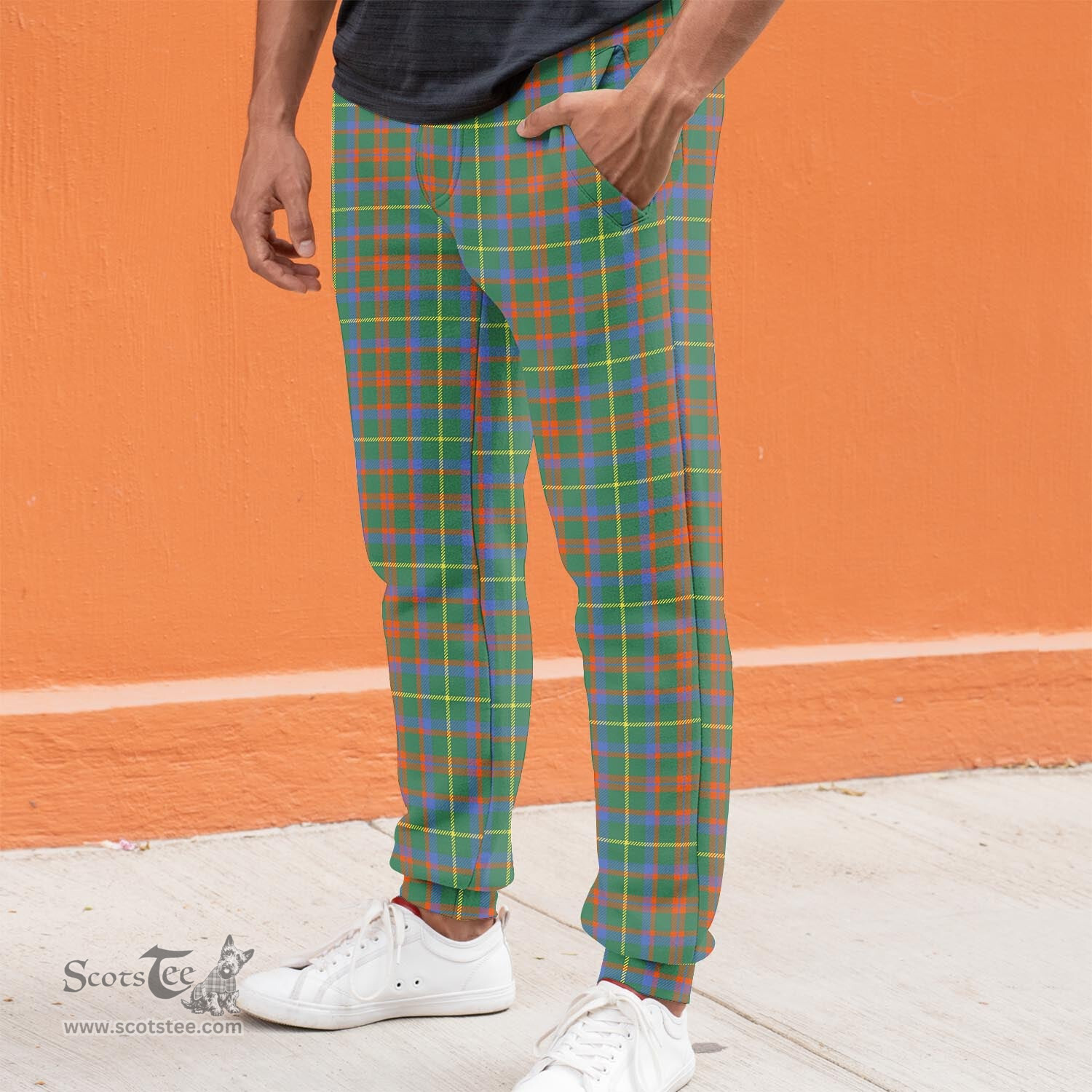 Scottish MacKintosh Hunting Ancient Clan Tartan Joggers Pants
