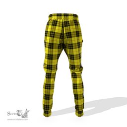 Scottish MacLeod of Lewis Modern Clan Family Crest Tartan Joggers Pants