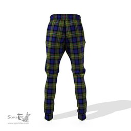Scottish MacLaren Modern Clan Family Crest Tartan Joggers Pants