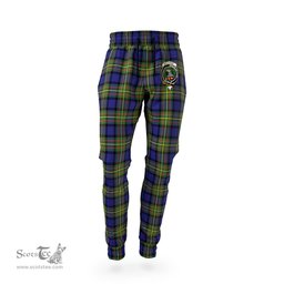 Scottish MacLaren Modern Clan Family Crest Tartan Joggers Pants