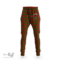 Scottish Moncrieff Clan Family Crest Tartan Joggers Pants